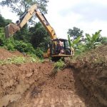 Gestión ante el Gobierno Provincial de Manabí en limpieza de canales en la Parroquia