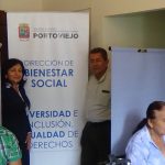 Brigada de cedulación en la Parroquia.